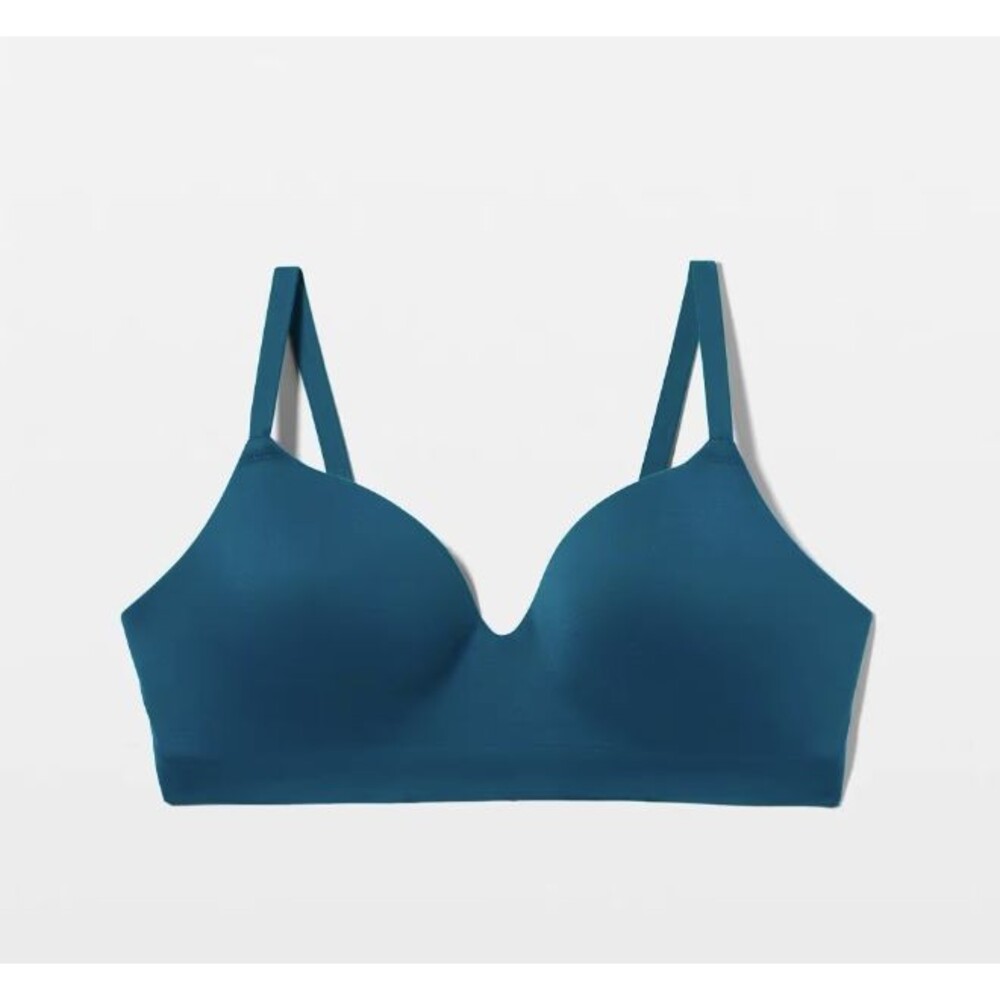 SOMA 38DD Enbliss Wireless Bra Cloud-Soft Comfort Major Support Deep Teal NWOT